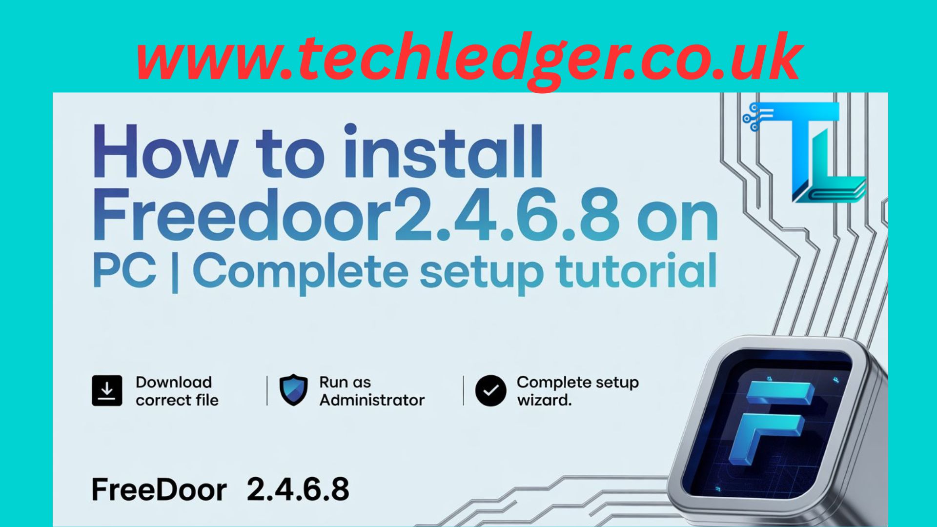 how to install freedoor2.4.6.8