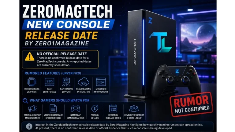 zeromagtech new console release date by zero1magazine