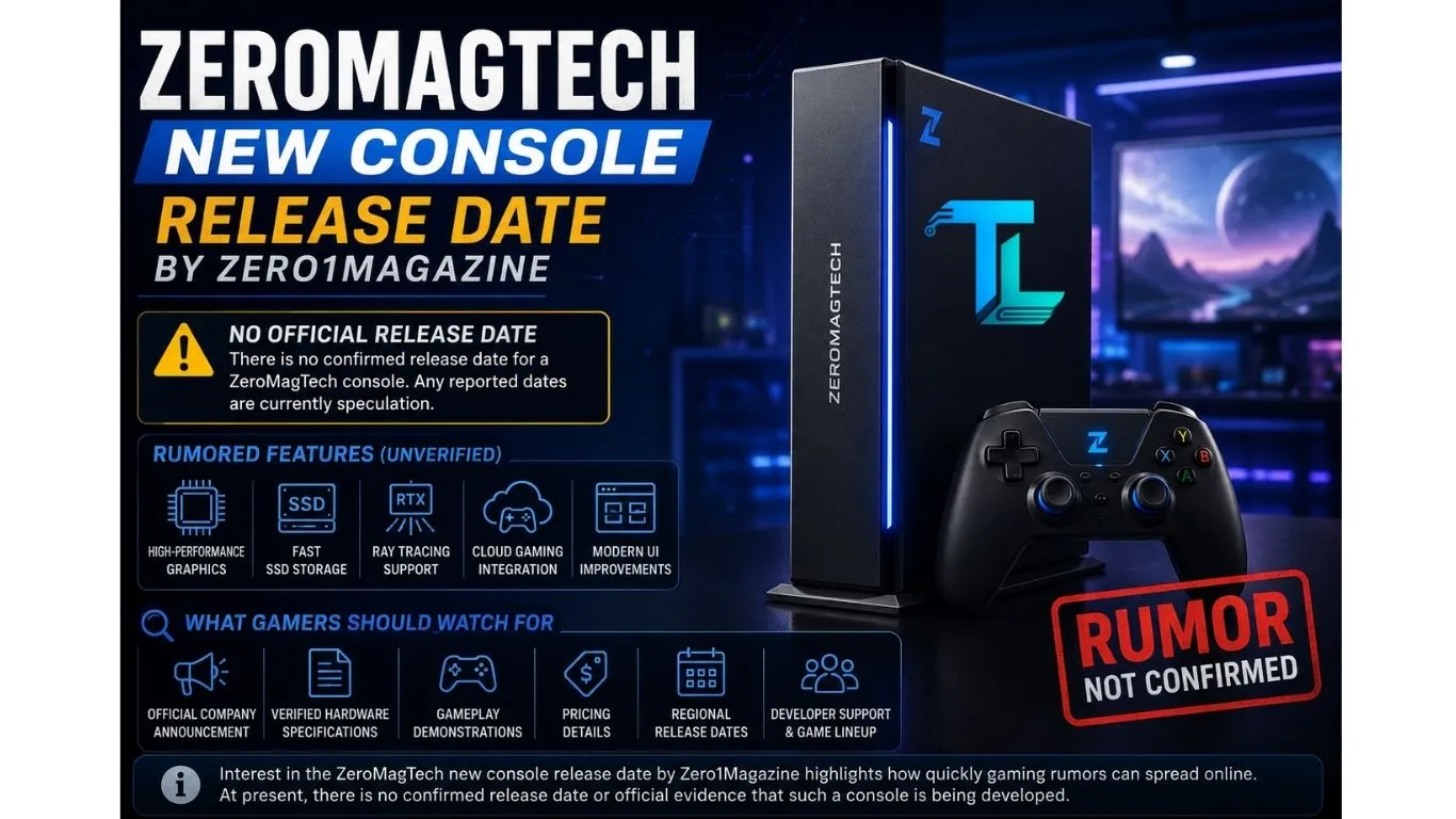 zeromagtech new console release date by zero1magazine