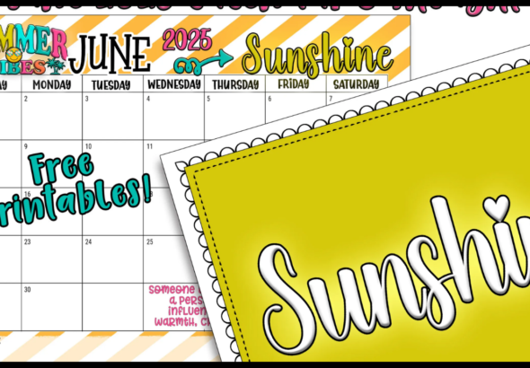 june 2025 calendar