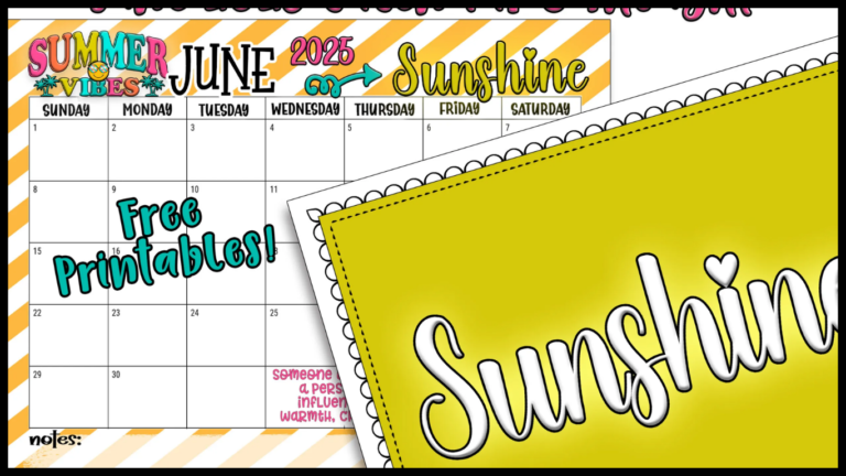 june 2025 calendar